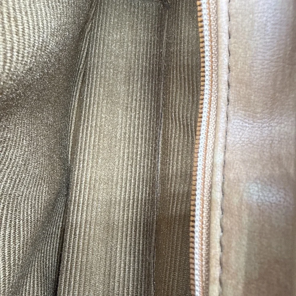 Vintage Marsand Camera Bag 60s Heavy Padded Large Tan Leather Fabric Made in USA